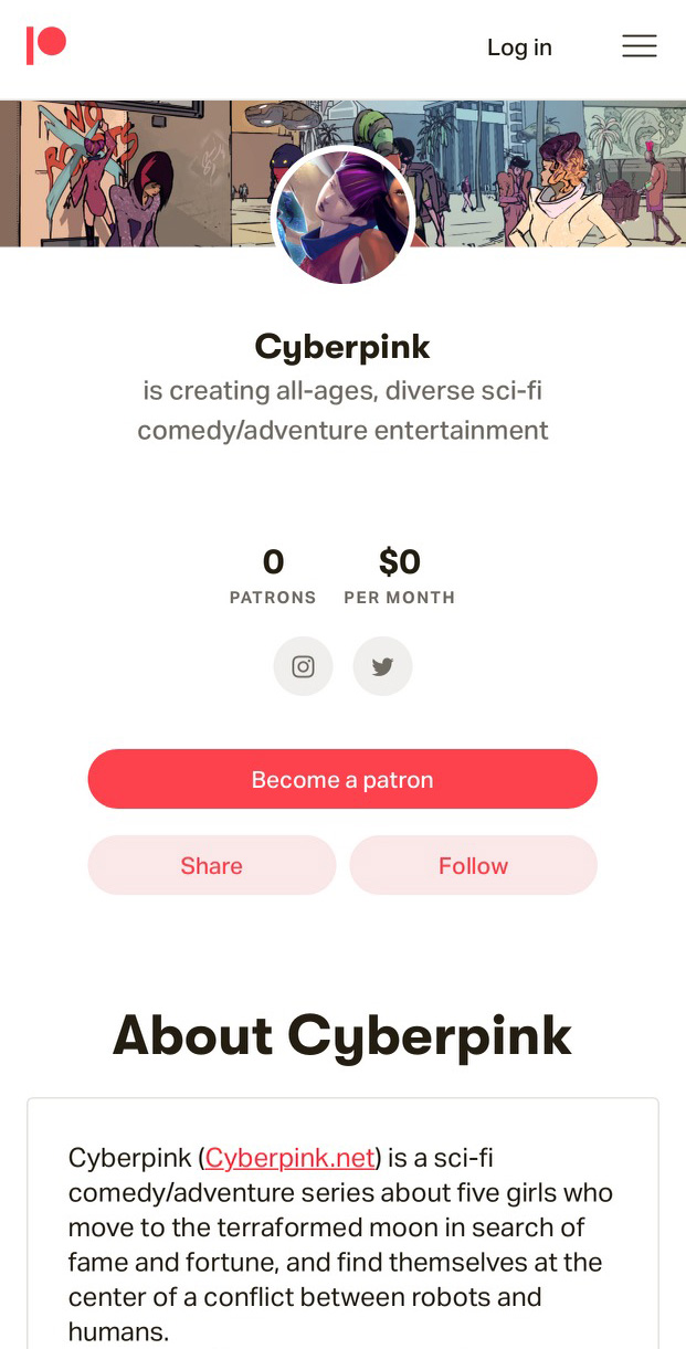 Support Cyberpink on Patreon! :)