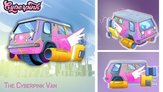 The Cyberpink Van