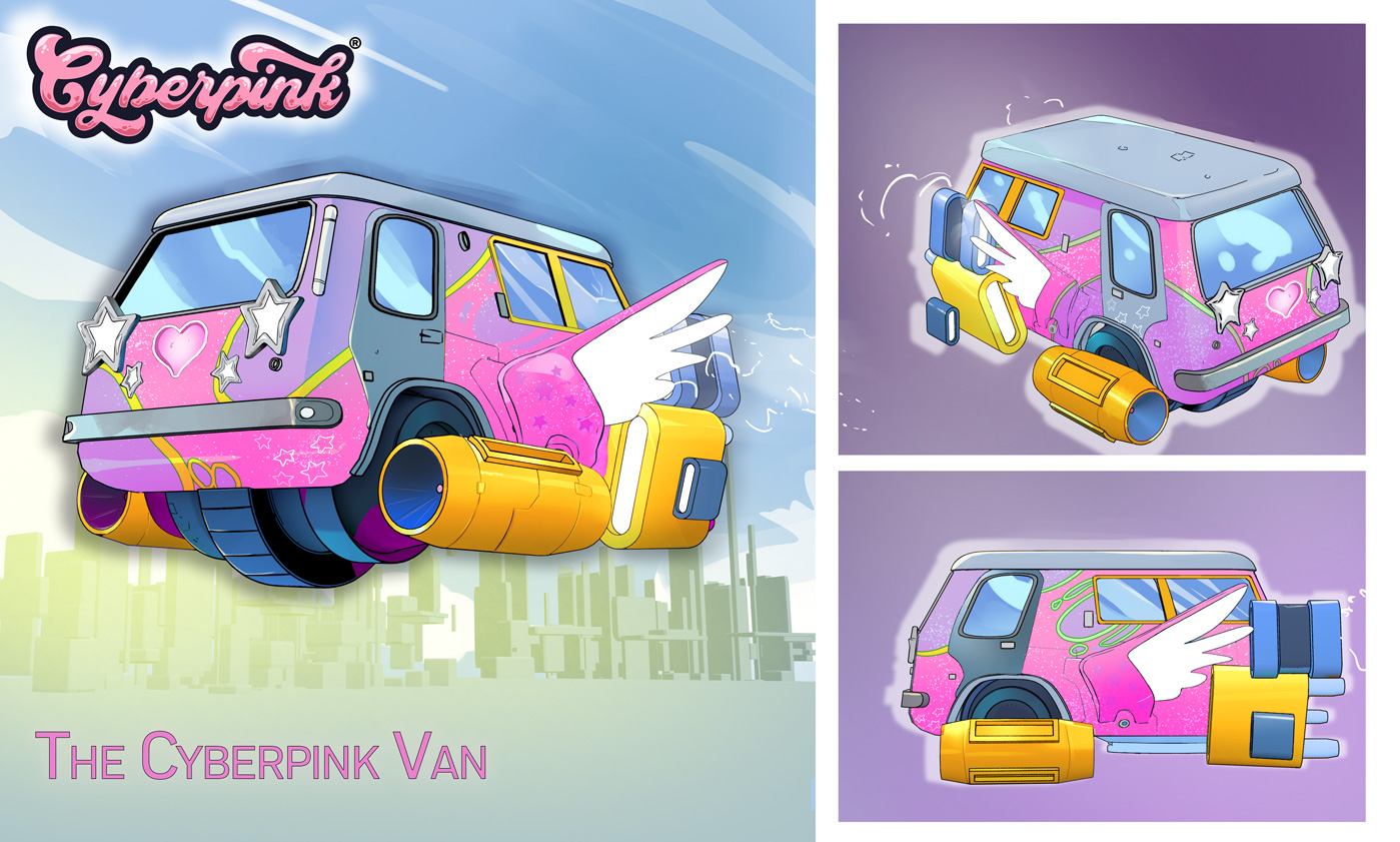 The Cyberpink Van
